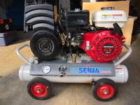 SEiWA セイワ ガソリンエンジン エアーコンプレッサー SC-15GL
