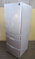 SHARP 501L フレンチ6ドア冷凍冷蔵庫 SJ-XF50X-S 13年製