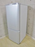 三菱 146L 2ドア冷凍冷蔵庫 MR-P15Z 2016年製 シルバー