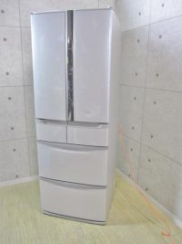 日立 スリープ保存 真空チルド 441L 6ドア冷凍冷蔵庫 R-SF440CM 2013年製