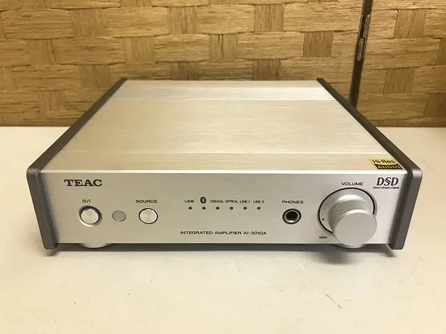 東京都 東村山市にて TEAC/ティアック ステレオプリメインアンプ AI-301DA を出張買取しました