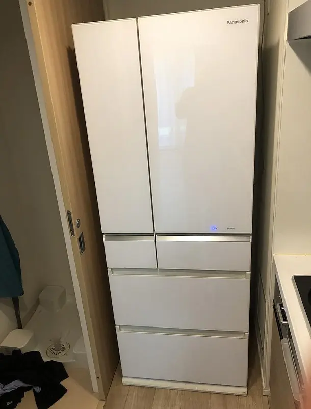 大和市にて パナソニック 6ドア冷蔵庫 NR-F502PV-W 2017年製 を出張買取しました