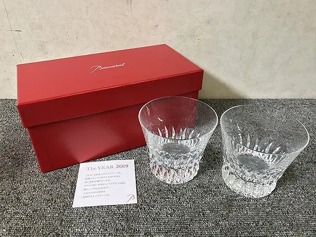 神奈川県 横浜市 港北区にて Baccarat/バカラ タンブラー ペア 2019 クリスタルガラス を出張買取しました
