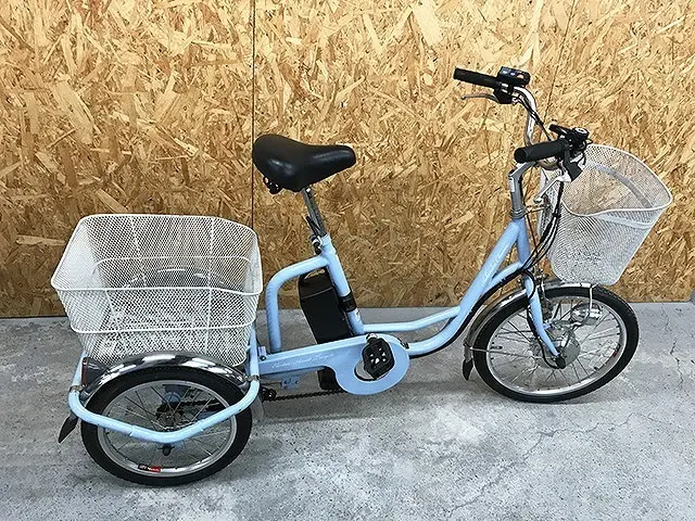 神奈川県 大和市にて ミムゴ 電動三輪自転車 MG-TRM20EB アシらくチャーリー を店頭買取しました