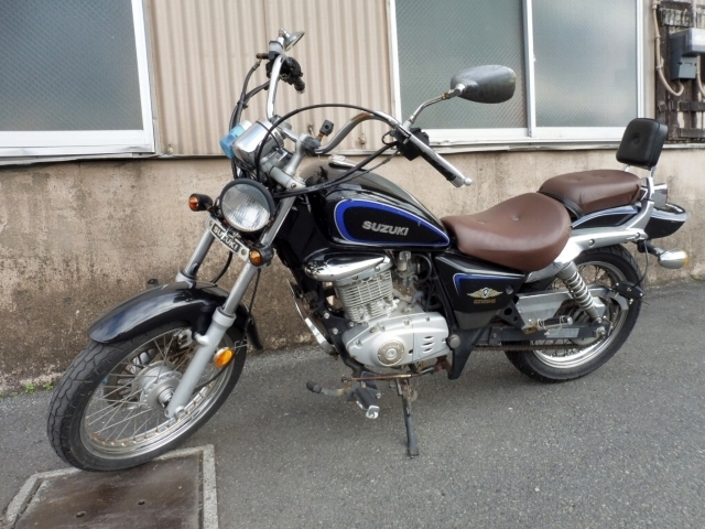 東京都町田市にて スズキ GZ125HS アメリカンバイク 125cc 現状車 を出張買取しました