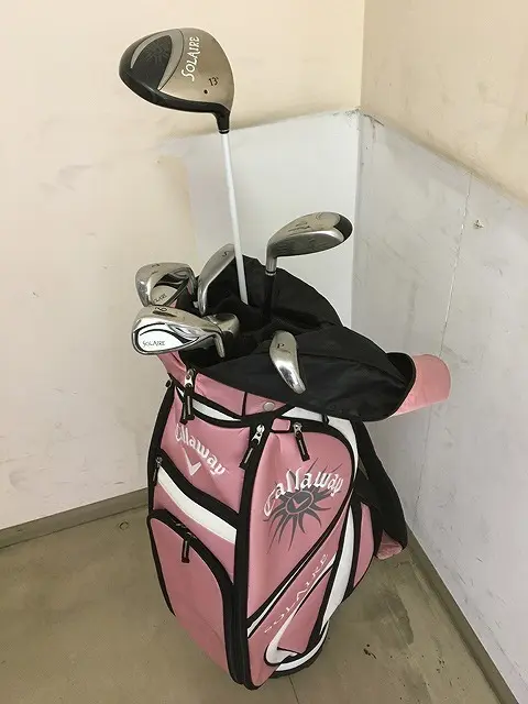 世田谷区にて キャロウェイ SOLAIRE/ソレイル レディース ゴルフクラブセット を出張買取しました