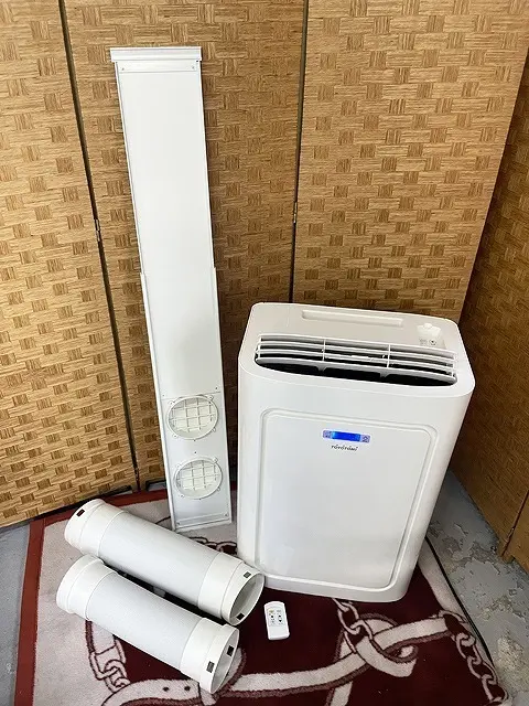 大和市にて トヨトミ スポット冷暖エアコン TAD-22LW 2021年製 を店頭買取しました