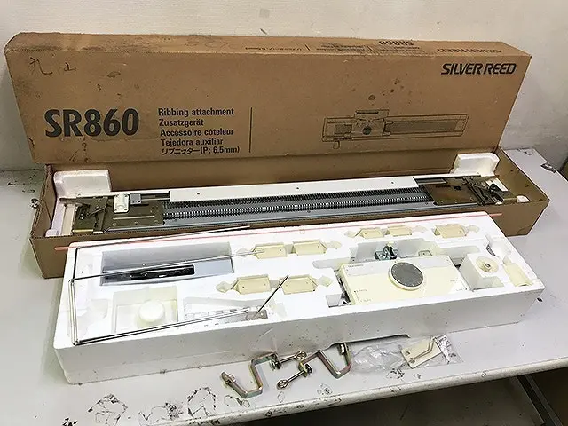 神奈川県 大和市にて SILVER REED シルバーリード 編み機 SR860 を店頭買取しました