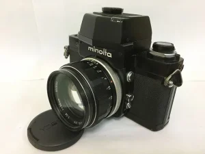 座間市にて ミノルタ 一眼レフカメラ X-1 ブラック レンズ/ROKKOR-PF を出張買取しました