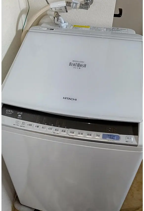 東京都 中野区にて 日立 乾燥機能付き洗濯機 BW-DV80C 2018年製 を出張買取しました