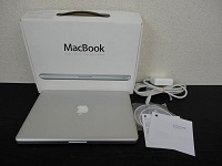 アップル MacBook MB466を買取ました。〔 2GB Core 2 Duo〕