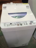 八王子市にて洗濯乾燥機 シャープ ES-TG55L-A 2013年製を買取ました。