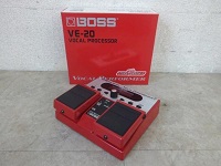 八王子市にてボーカルエフェクター 【BOSS VE-20】 を出張買取いたしました。