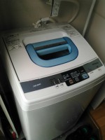 東大和市にて日立全自動洗濯機を出張買取いたしました。