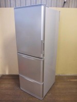 日野市にて３ドア冷蔵庫【SJ-WA35A-N】を出張買取いたしました。