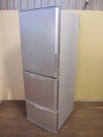 日野市にて３ドア冷蔵庫【SJ-WA35A-N】を出張買取いたしました。