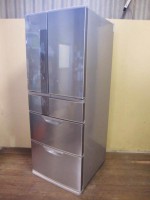 八王子市にて６ドア冷凍冷蔵庫【MR-JX48LX-N1】を出張買取いたしまし。