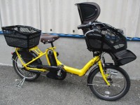 日野市にて子供乗せ電動自転車【アンジェリーノプティットe】を出張買取いたしました。