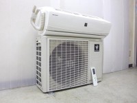 八王子市にてルームエアコン【AY-A40VX】を出張買取、取外しいたしました。