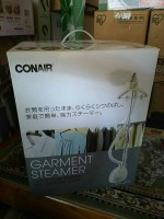 新座市にてCONAIR ガーメントスチーマー GS18Jを買取りました。