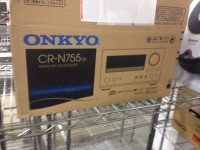 小平市にてONKYO製CDレシーバー[CR-N755]を買取りました。