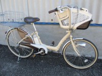 稲城市にてヤマハの子供乗せ電動アシスト自転車【PAS LITTLE MAMA】を出張買取いたしました。