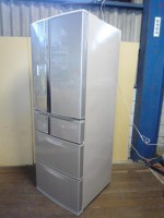 日野市にて三菱の6ドア冷凍冷蔵庫【MR-R47Y】を出張買取いたしました。