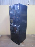 日野市にて三菱の３ドア冷蔵庫【MR-C34T】を出張買取いたしました。