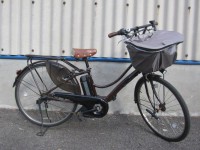 調布市にてYAMAHAの電動アシスト自転車【PAS Ami PM26A】を出張買取いたしました。