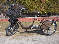 川崎市高津区で子供乗せ自転車[アンジェリーノ プティット]を出張買取いたしました。　