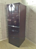 横浜市都筑区にて6ドア冷蔵庫［SJ-XF47W］を出張買取いたしました。