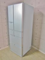 府中市にて日立 517L 真空チルド 6ドア 冷凍冷蔵庫 （R-C5200） 2013年製を買取いたしました。