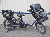 東京都世田谷区でヤマハ製電動自転車[Pas Kiss mini]を買取ました。