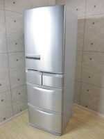横浜市にて日立 415L 5ドア冷凍冷蔵庫 R-K42E(SH) 2015年製を買取しました。