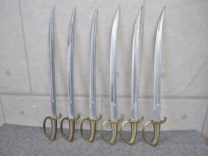西洋刀剣 サーベル 模造刀 全長約72cm 6本セット