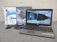 横浜市青葉区でASUS製のノートパソコン[Aspire 5745-A54E/K]を買取ました。