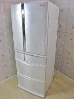 東京都大田区にてPanasonic 470L 6ドア冷凍冷蔵庫 NR-F476TM-N 12年製を買取しました。