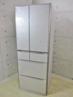 東京都品川区にて日立 475L 6ドア冷凍冷蔵庫 R-G4800E(XN) 14年製を買取しました。