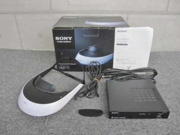 日野市にて SONY製 ヘッドマウントディスプレイ 3D対応 [HMZ-T2] を買取ました。