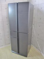 東京都千代田区にて三菱 405L 5ドア冷凍冷蔵庫 MR-A41YW-BR 14年製を買取しました。