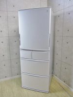 日野市にてSHARP 440L 5ドア冷凍冷蔵庫 SJ-XW44A 2015年製を買取しました。