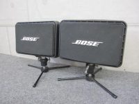 大田区にて【スピーカー BOSE 111AD ペア 連番 ヤマハ製スタンド付き】を出張買取致しました。