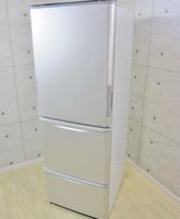 西東京市にて シャープ 350L 両開き 3ドア冷凍冷蔵庫 SJ-WA35A 2014年製 を買取致しました
