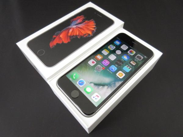 藤沢店にてiPhone6sスペースグレー128G【MKQT2J/A】を買取ました。