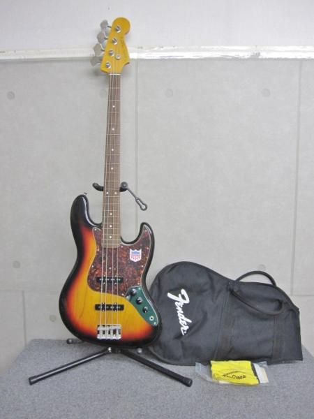 東大和市にて ジャズベース Fender JAPAN JB62 サンバースト を買取ました。