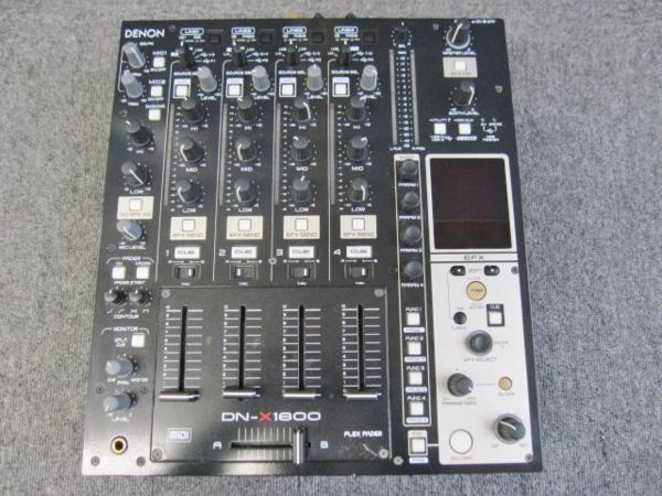 八王子市にてデノン製プロフェショナルDJミキサー DN-X1600を買取いたしました