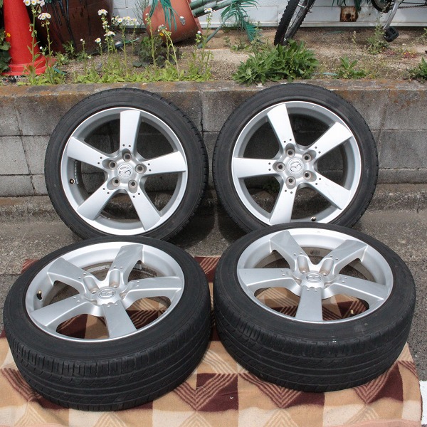 藤沢市にてマツダRX-8純正ホイール【18インチ】を買取ました。