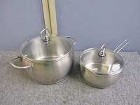 横浜市中区でフィスラー製の両手鍋 片手鍋を2点セットで買取ました。