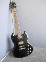 小平市にて Maestro by Gibson SG マエストロ ギブソン エレキギター ブラック 動作品 を店頭買取致しました