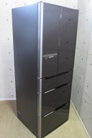 品川区にて 日立 517L 6ドア冷凍冷蔵庫 R-B5200(XT) 2012年製 真空保存 を出張買取致しました